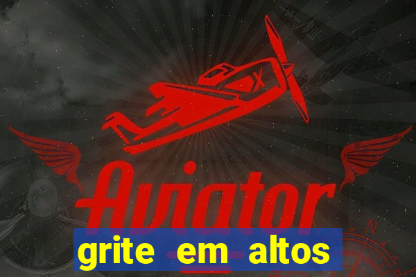 grite em altos brados, disse aquele que lutou contra o caos com caos